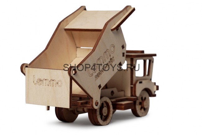 Деревянный конструктор Lemmo Самосвал "Сэм" - 00-62 Деревянный конструктор Lemmo Самосвал "Сэм" - 00-62