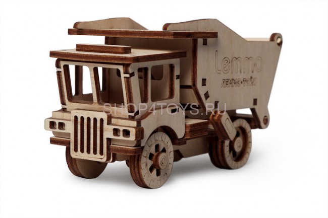 Деревянный конструктор Lemmo Самосвал "Сэм" - 00-62 Деревянный конструктор Lemmo Самосвал "Сэм" - 00-62