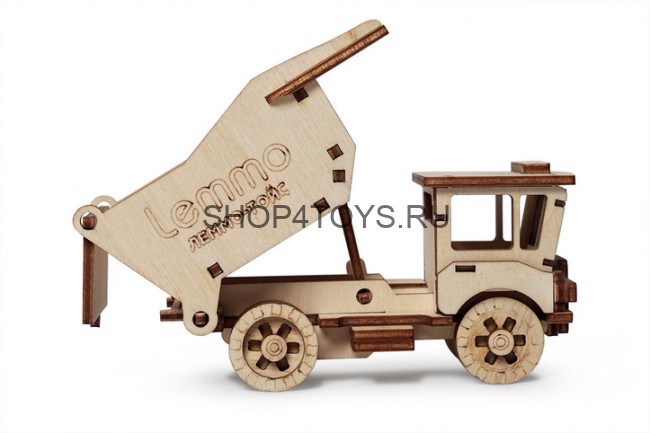 Деревянный конструктор Lemmo Самосвал "Сэм" - 00-62 Деревянный конструктор Lemmo Самосвал "Сэм" - 00-62