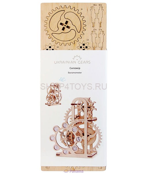 Деревянный 3D конструктор Ugears "Силомер" - 70005 Деревянный 3D конструктор Ugears "Силомер" - 70005