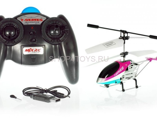 Радиоуправляемый вертолет MJX Thunderbird T38 Red - T38-R Радиоуправляемый вертолет MJX Thunderbird T38 Red - T38-R