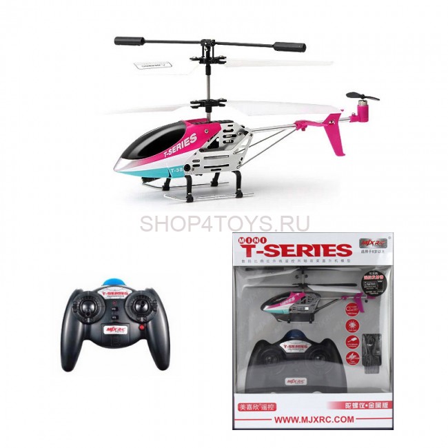 Радиоуправляемый вертолет MJX Thunderbird T38 Red - T38-R Радиоуправляемый вертолет MJX Thunderbird T38 Red - T38-R