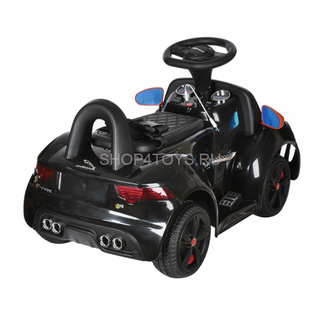 Детский электромобиль-каталка Dongma Jaguar F-Type Convertible Black 6V 2.4G - DMD-238-B Детский электромобиль-каталка Dongma Jaguar F-Type Convertible Black 6V 2.4G - DMD-238-B