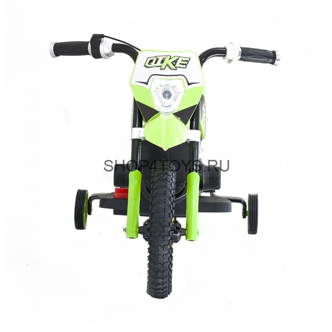 Детский кроссовый электромотоцикл Qike TD Green 6V - QK-3058-GREEN Детский кроссовый электромотоцикл Qike TD Green 6V - QK-3058-GREEN