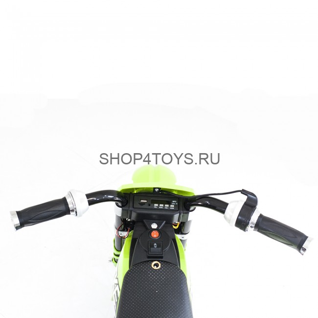 Детский кроссовый электромотоцикл Qike TD Green 6V - QK-3058-GREEN Детский кроссовый электромотоцикл Qike TD Green 6V - QK-3058-GREEN