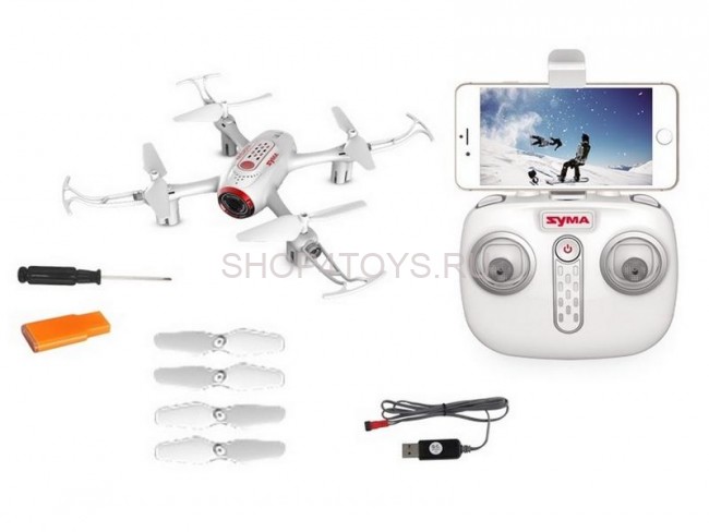 Радиоуправляемый квадрокоптер Syma X22SW FPV RTF 2.4G - X22SW Радиоуправляемый квадрокоптер Syma X22SW FPV RTF 2.4G - X22SW