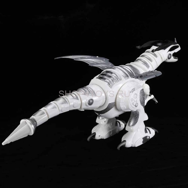 Радиоуправляемый динозавр-рептилия (66 см, свет, звук, программируется) - 8008 Радиоуправляемый динозавр-рептилия (66 см, свет, звук, программируется) - 8008