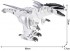 Радиоуправляемый динозавр-рептилия (66 см, свет, звук, программируется) - 8008