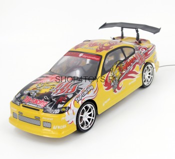 Радиоуправляемый автомобиль для дрифта Nissan Silvia GT 1:14 - 828-3 Радиоуправляемый автомобиль для дрифта Nissan Silvia GT 1:14 - артикул 828-3 c подсветкой колес