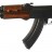 Пневматический автомат АК-47 на аккумуляторе (пневматика, 87см) - XM-239