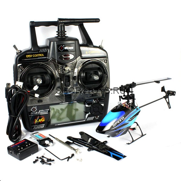 Радиоуправляемый вертолет WLToys Flybarless 2.4GHz RTF - V922 Радиоуправляемый вертолет WLToys Flybarless 2.4GHz RTF - V922