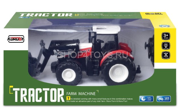 Радиоуправляемый трактор-бульдозер Huina / KoroDy (свет, акб) - KD6632 Радиоуправляемый трактор-бульдозер Huina / KoroDy (свет, акб) - KD6632