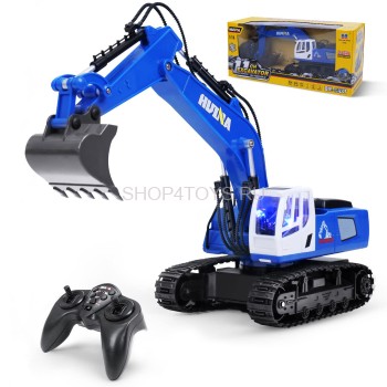 Радиоуправляемый экскаватор HUI NA TOYS масштаб 1:18 2.4G - HN1558-BLUE Радиоуправляемый экскаватор HUI NA TOYS масштаб 1:18 2.4G - HN1558-BLUE