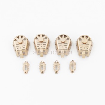 Нижняя часть крепления мотора (золотой) для квадрокоптера MJX X401H - MJX-401H07 Нижняя часть крепления мотора (золотой) для квадрокоптера MJX X401H - MJX-401H07