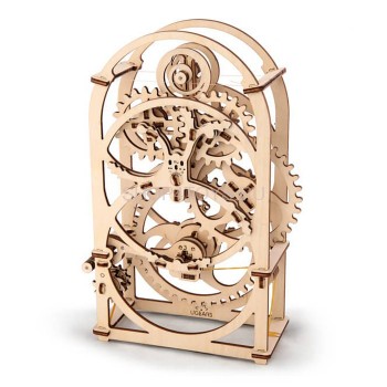 Деревянный 3D конструктор Ugears &quot;Таймер-секундомер  на 20 мин&quot; - 70004 Старинные часы с затейливым механизмом - издавна любимый людьми, почти сакральный предмет.