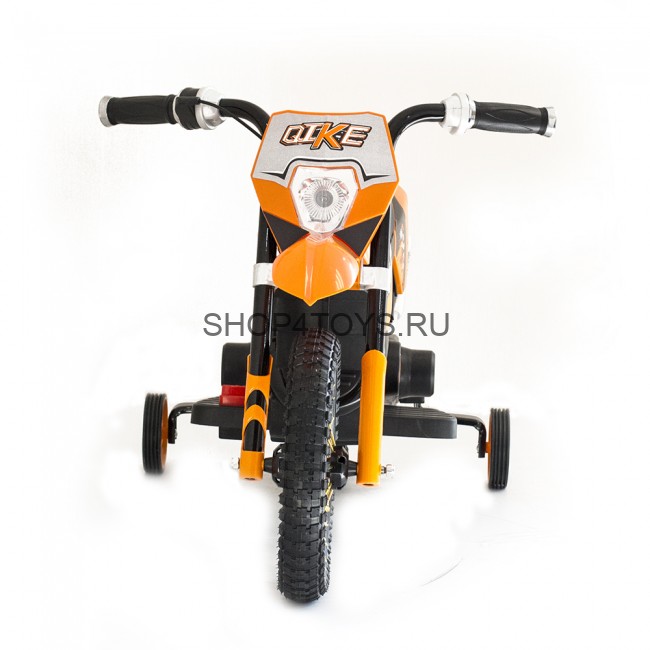 Детский кроссовый электромотоцикл Qike TD Orange 6V - QK-3058-ORANGE Детский кроссовый электромотоцикл Qike TD Orange 6V - QK-3058-ORANGE
