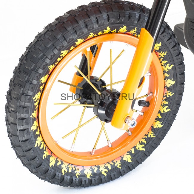 Детский кроссовый электромотоцикл Qike TD Orange 6V - QK-3058-ORANGE Детский кроссовый электромотоцикл Qike TD Orange 6V - QK-3058-ORANGE