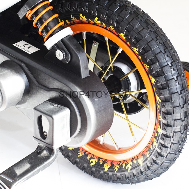 Детский кроссовый электромотоцикл Qike TD Orange 6V - QK-3058-ORANGE Детский кроссовый электромотоцикл Qike TD Orange 6V - QK-3058-ORANGE