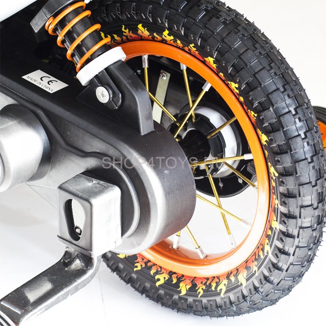 Детский кроссовый электромотоцикл Qike TD Orange 6V - QK-3058-ORANGE Детский кроссовый электромотоцикл Qike TD Orange 6V - QK-3058-ORANGE