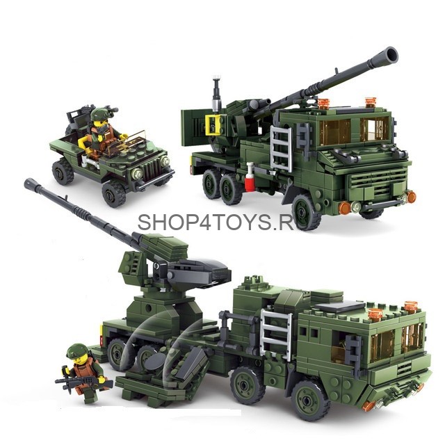 Конструктор KAZI "Зенитные войска" - 84039