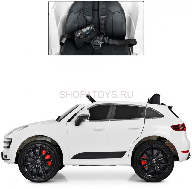 Электромобиль Porsche Cayenne Style — SX1688-WHITE Электромобиль Porsche Cayenne Style — SX1688-WHITE