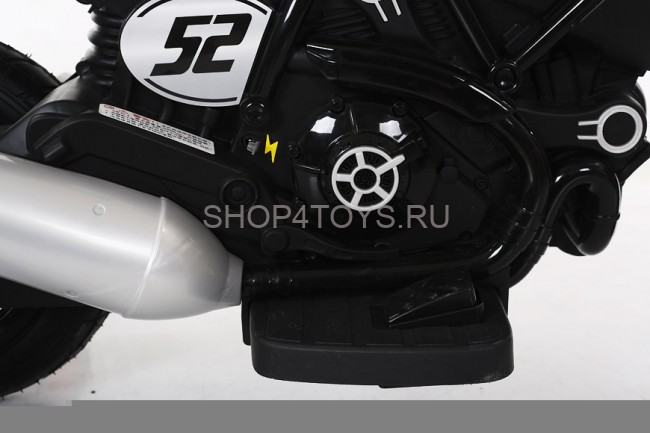 Детский мотоцикл Qike Чоппер красный - QK-307-RED