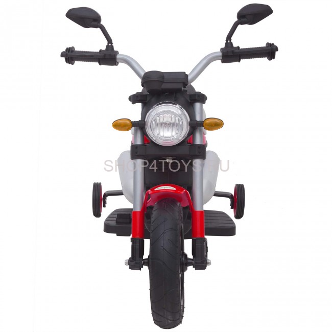 Детский мотоцикл Qike Чоппер красный - QK-307-RED