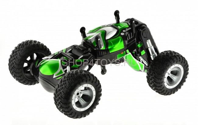 Радиоуправляемый трюковый вездеход Zegan Твистер 1:6 - ZG-C1251-GREEN Радиоуправляемый трюковый вездеход Zegan Твистер 1:6 - ZG-C1251-GREEN