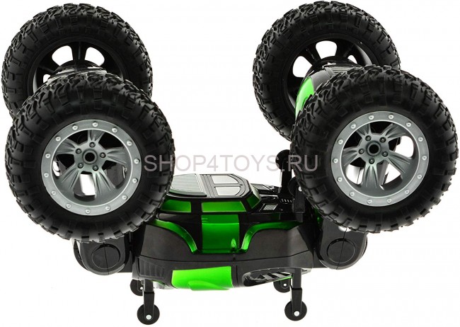 Радиоуправляемый трюковый вездеход Zegan Твистер 1:6 - ZG-C1251-GREEN Радиоуправляемый трюковый вездеход Zegan Твистер 1:6 - ZG-C1251-GREEN