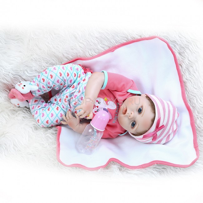 Реборн девочка силиконовая Ульянка