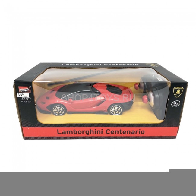 Радиоуправляемая машина Lamborghini Centenario RED 1:24 - MZ-27058-R Радиоуправляемая машина Lamborghini Centenario RED 1:24 - MZ-27058-R