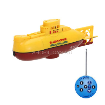 Радиоуправляемая подводная лодка Yellow Submarine - CT-3311-YELLOW В отличии от многих других моделей, погружение происходит за счет закачивания водой балластного резервуара.