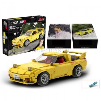 Конструктор CADA Mazda RX-7 FD3S, 1655 деталей - C61023W Конструктор CADA Mazda RX-7 FD3S, 1655 деталей - C61023W