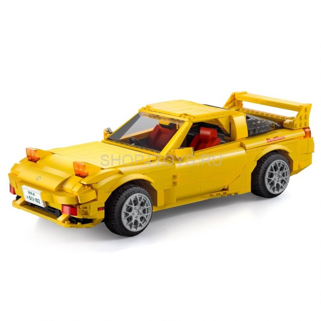 Конструктор CADA Mazda RX-7 FD3S, 1655 деталей - C61023W Конструктор CADA Mazda RX-7 FD3S, 1655 деталей - C61023W
