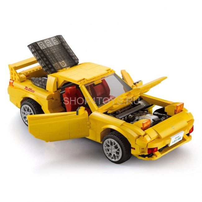 Конструктор CADA Mazda RX-7 FD3S, 1655 деталей - C61023W Конструктор CADA Mazda RX-7 FD3S, 1655 деталей - C61023W