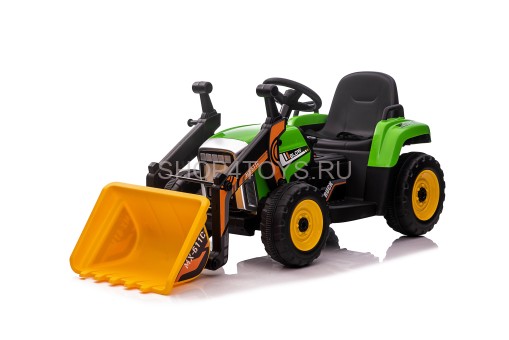 Детский электромобиль XMX трактор с ковшом (зеленый, EVA, пульт, 12V) - XMX611U-GREEN Детский электромобиль XMX трактор с ковшом (зеленый, EVA, пульт, 12V) - XMX611U-GREEN