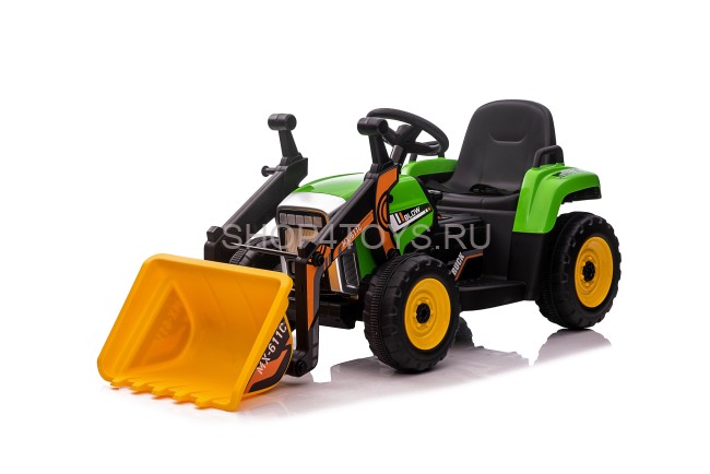 Детский электромобиль XMX трактор с ковшом (зеленый, EVA, пульт, 12V) - XMX611U-GREEN Детский электромобиль XMX трактор с ковшом (зеленый, EVA, пульт, 12V) - XMX611U-GREEN