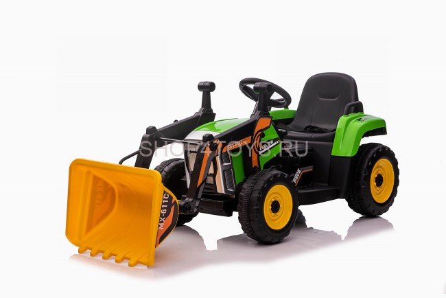 Детский электромобиль XMX трактор с ковшом (зеленый, EVA, пульт, 12V) - XMX611U-GREEN Детский электромобиль XMX трактор с ковшом (зеленый, EVA, пульт, 12V) - XMX611U-GREEN