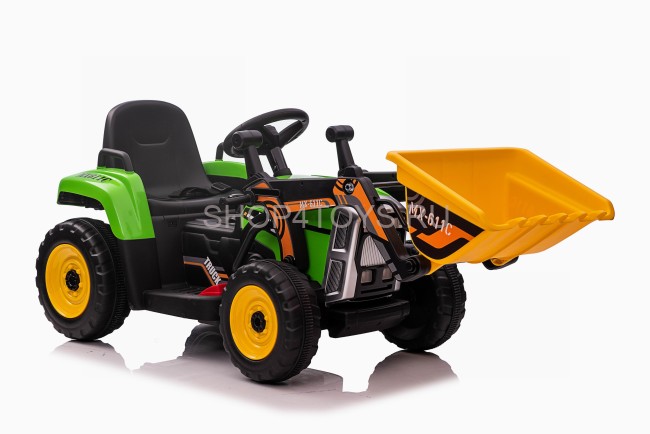 Детский электромобиль XMX трактор с ковшом (зеленый, EVA, пульт, 12V) - XMX611U-GREEN Детский электромобиль XMX трактор с ковшом (зеленый, EVA, пульт, 12V) - XMX611U-GREEN