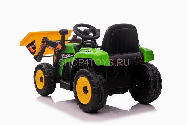 Детский электромобиль XMX трактор с ковшом (зеленый, EVA, пульт, 12V) - XMX611U-GREEN Детский электромобиль XMX трактор с ковшом (зеленый, EVA, пульт, 12V) - XMX611U-GREEN