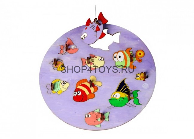 Набор деревянный Lemmo Игра Рыбалка - 00-17 Набор деревянный Lemmo Игра Рыбалка - 00-17