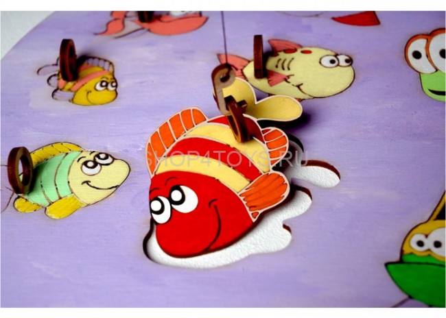 Набор деревянный Lemmo Игра Рыбалка - 00-17 Набор деревянный Lemmo Игра Рыбалка - 00-17