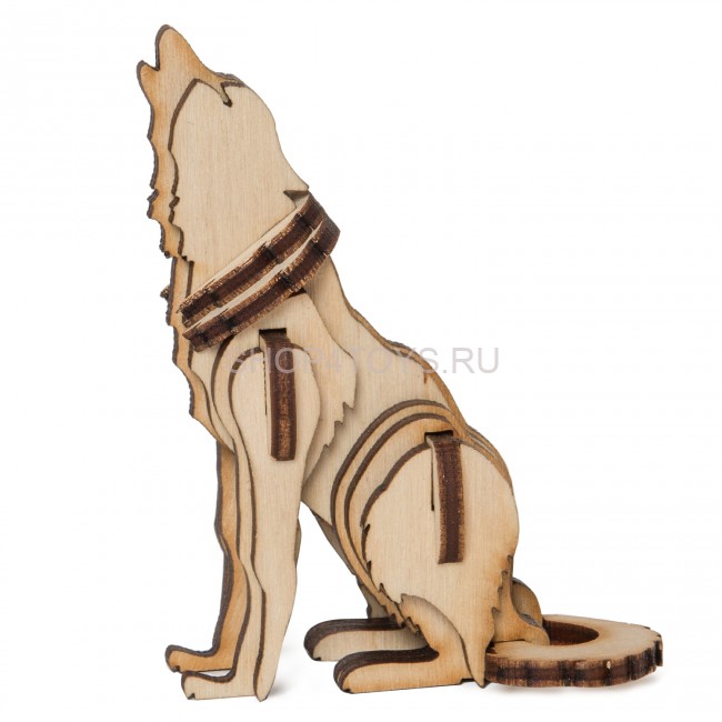 Конструктор-3D пазл "Волк" - K10D Конструктор-3D пазл "Волк" - K10D