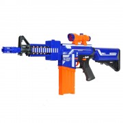 Автомат "BlazeStorm" с мягкими пулями на батарейках - 7054