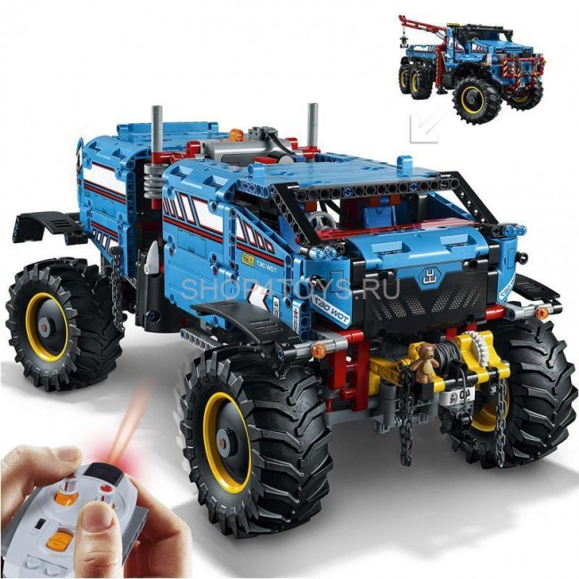 Конструктор Lepin 20056 Аварийный внедорожник 6х6 - Technic 42070 Конструктор Lepin 20056 Аварийный внедорожник 6х6 - Technic 42070