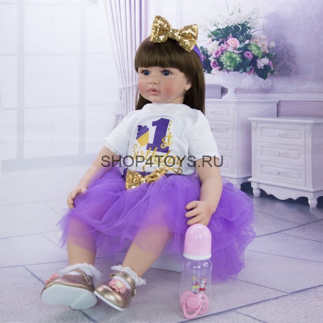 Реборн голубоглазая Виолетта