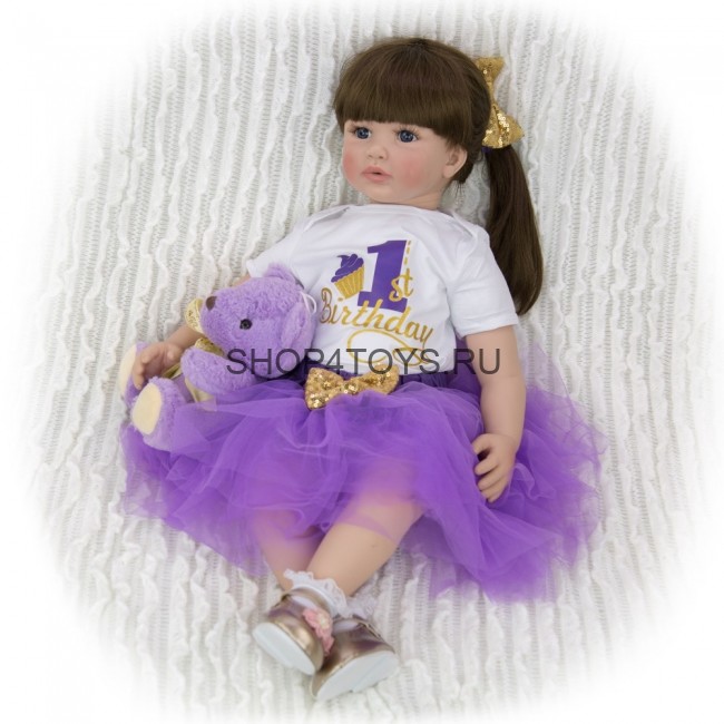 Реборн голубоглазая Виолетта