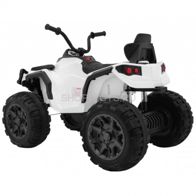 Детский квадроцикл Grizzly ATV 4WD White 12V с пультом управления - BDM0906-4 Детский квадроцикл Grizzly ATV 4WD White 12V с пультом управления - BDM0906-4