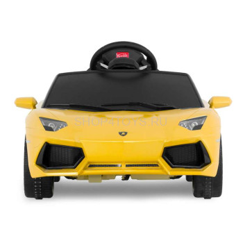 Радиоуправляемый электромобиль Rastar Lamborghini Aventador LP 700-4 Yellow - 81700-Y Детский электромобиль выполнен по лицензии настоящего автомобиля Lamborghini Aventador LP 700-4.