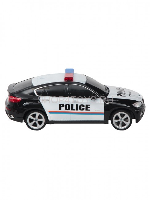 Радиоуправляемая машина BMW X6 POLICE 1:14 - 866-1401P-BLACK